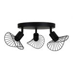 OSTARIA Plafonnier 3 spots Capeline