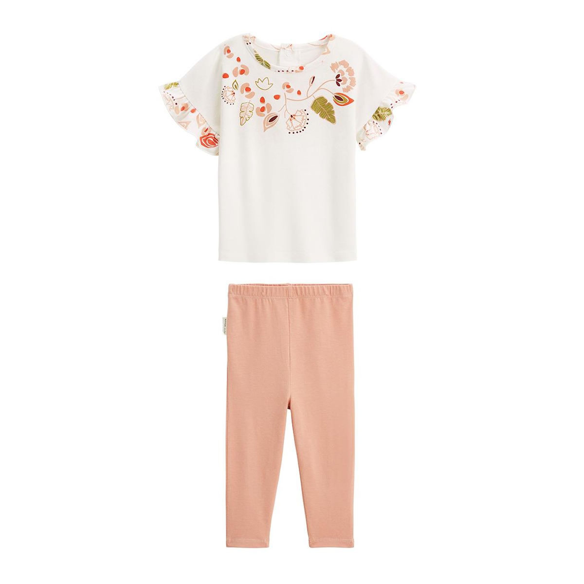 Petit Béguin Ensemble enfant t-shirt et legging Mindanao