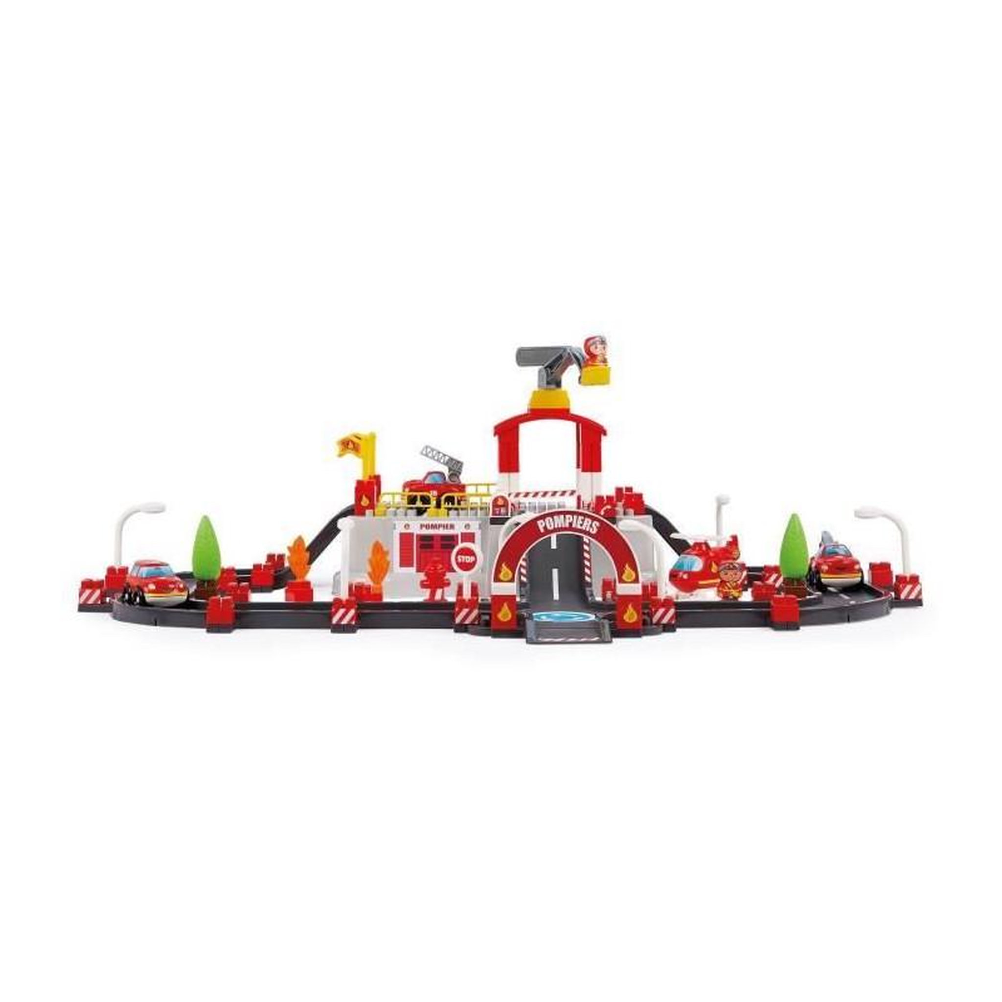 Voir la diapositive 3 : Ecoiffier ECOIFFIER Abrick 1349 - Baril circuit pompiers - 18 mois - Au feu les pompiers