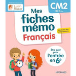 FRANCAIS CM2 MES FICHES MEMO FRANCAIS, Walter Lorin