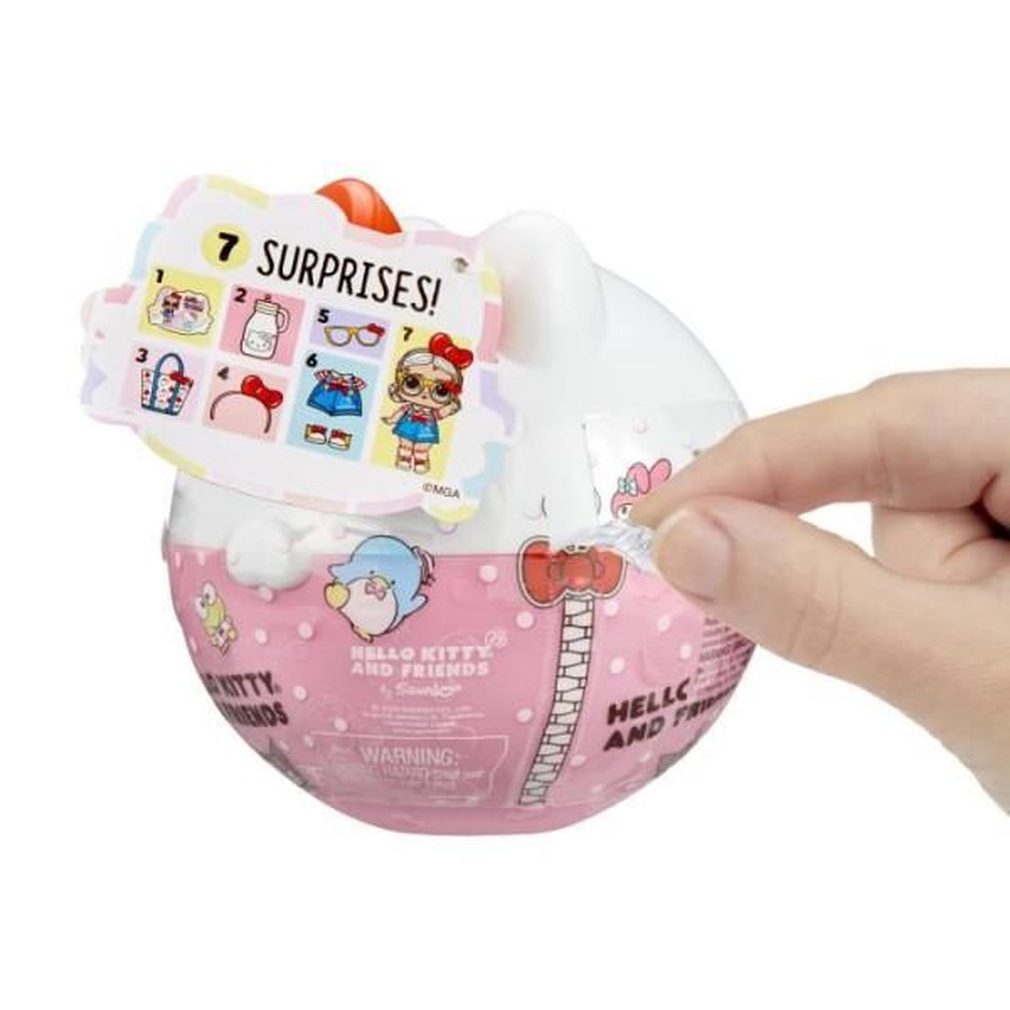 Voir la diapositive 6 : L.O.L. SURPRISE! L.O.L. Surprise Loves Hello Kitty Tots Poupées 7,5 cm - Des 3 ans