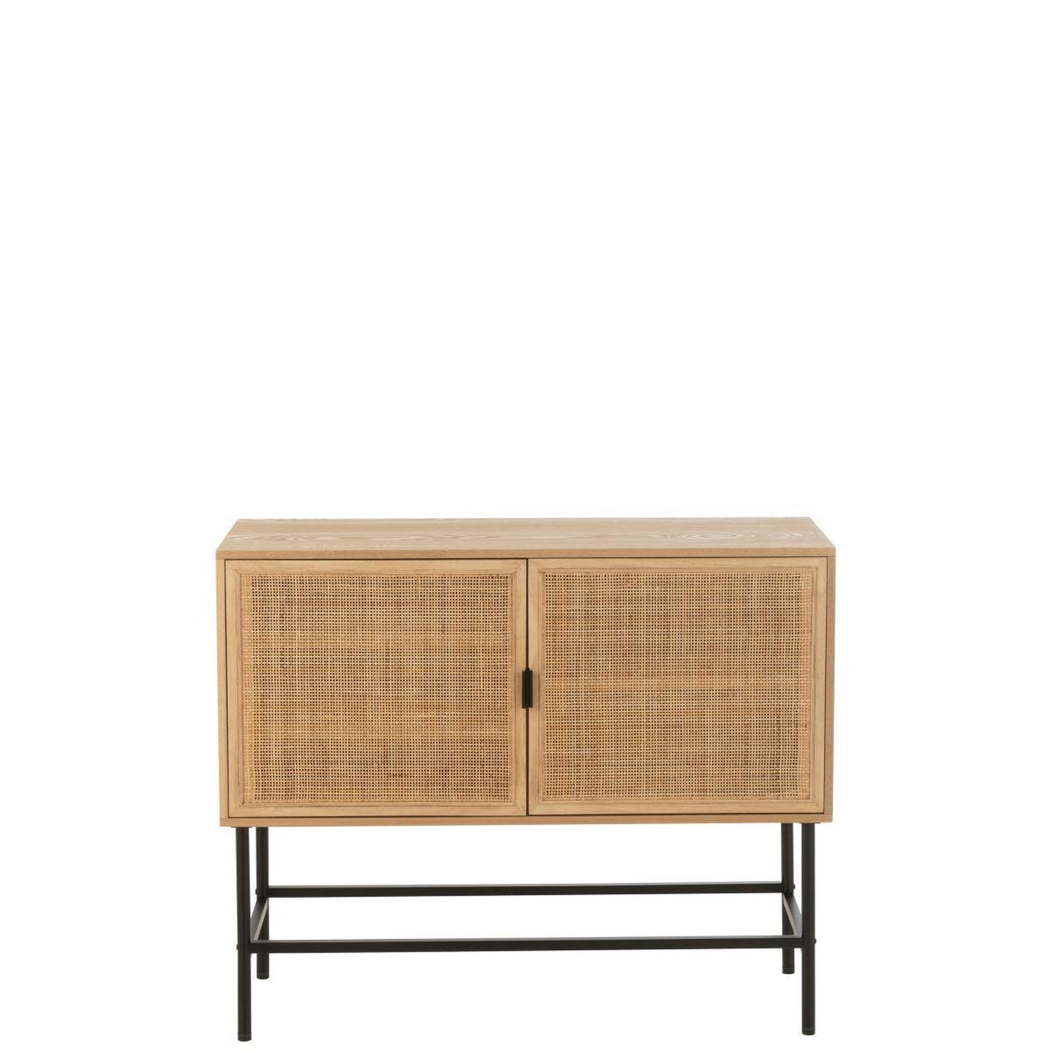 Voir la diapositive 2 : J-LINE Buffet cannage  kory  110cm naturel