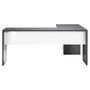 Voir la diapositive 3 : Bureau d'angle droit 3 tiroirs 180 cm VASTO