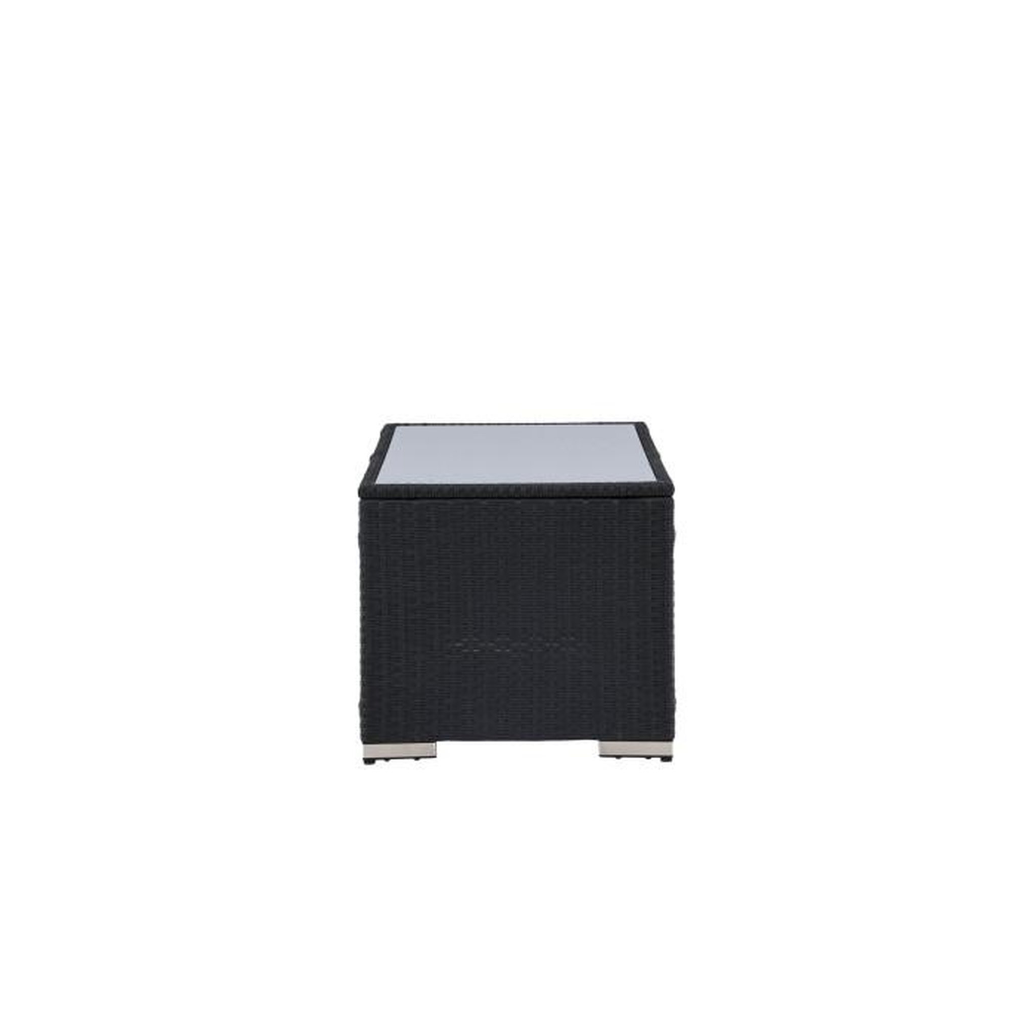 Voir la diapositive 2 : Paris Prix Table Basse de Jardin  London  120cm Noir