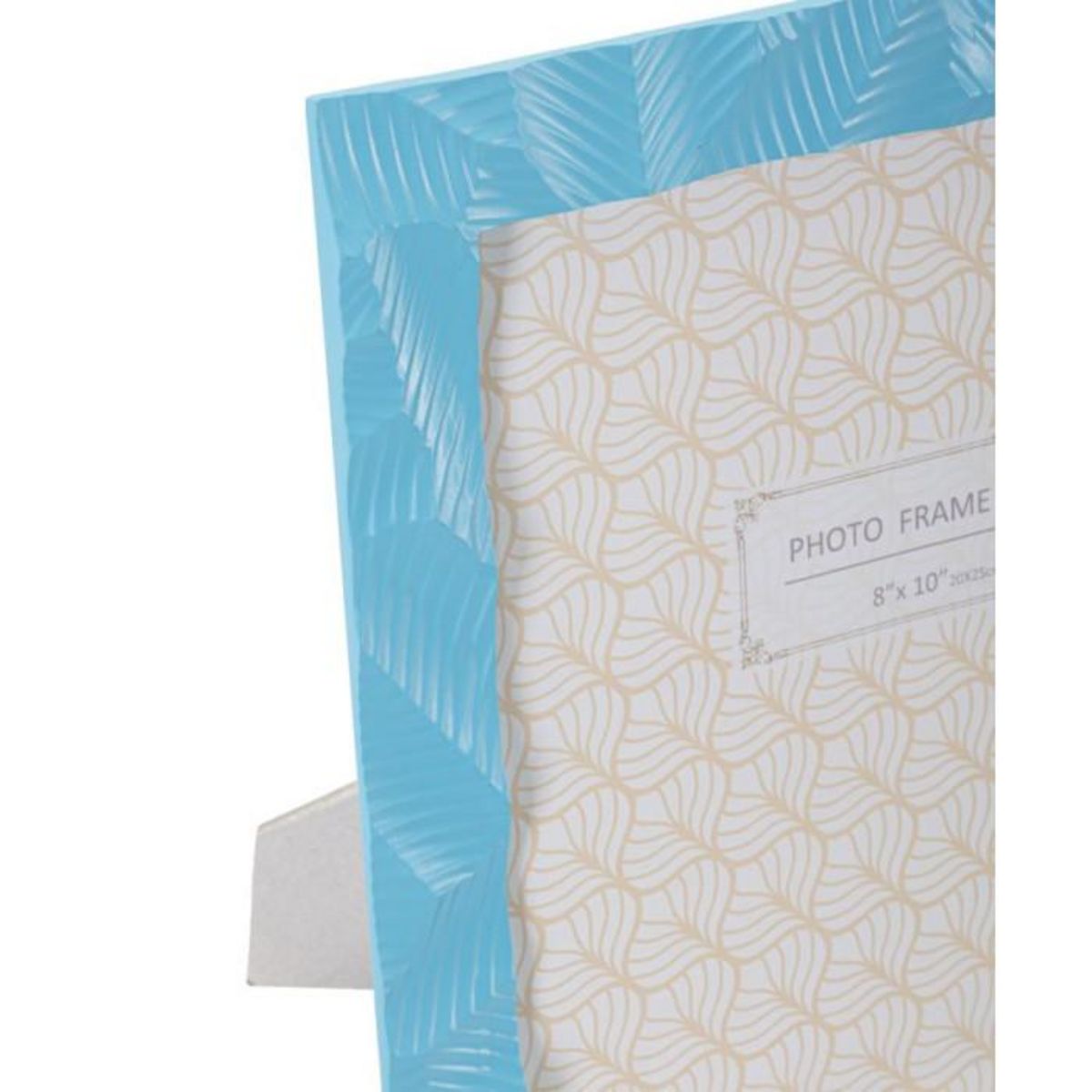 Paris Prix Cadre Photo Déco en Résine  Light  20x25cm Bleu Clair