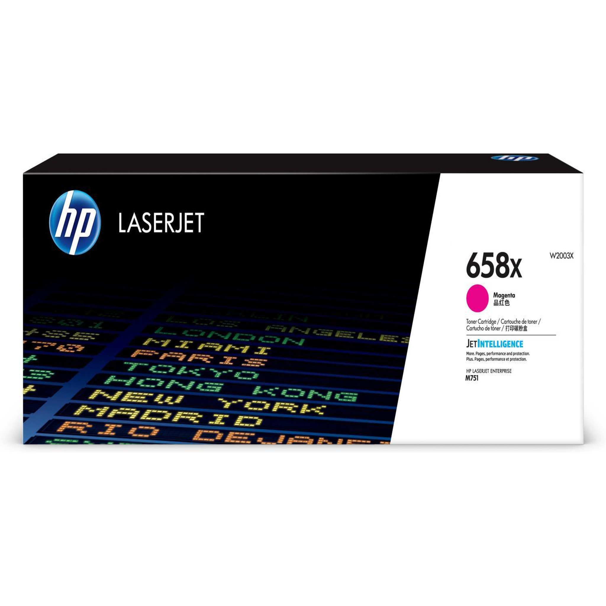 Voir la diapositive 3 : HP Hp toner magenta laserjet 658x authentique grande capacité