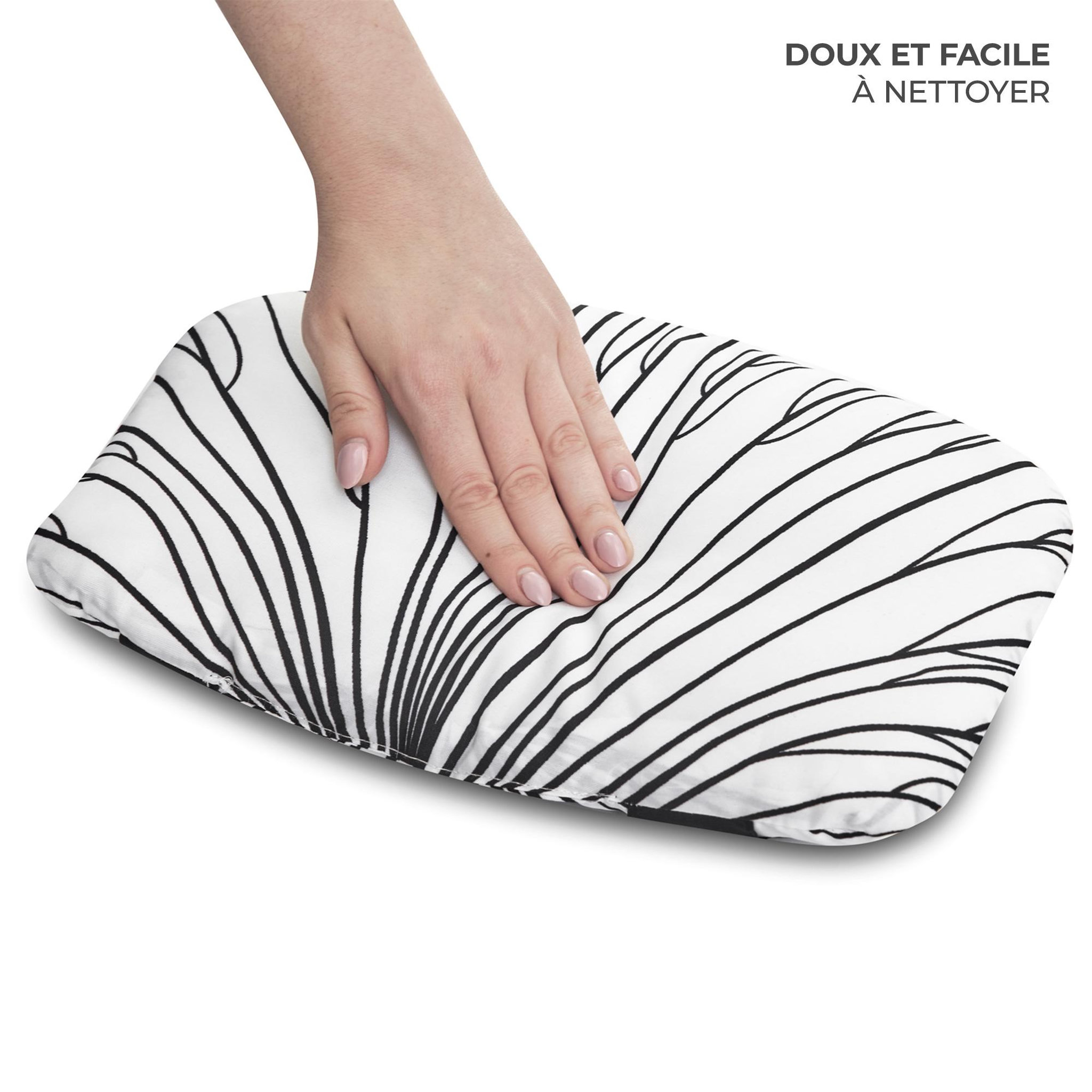 Voir la diapositive 3 : KINDERKRAFT Ensemble de coussins doux pour chaise haute