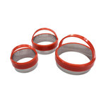 ZENKER Lot de 3 emporte-pièces ronds avec poignée Zenker Emporte-pièces