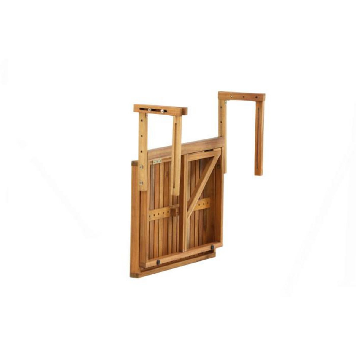 Paris Prix Table de Balcon en Bois  Marion  60cm Naturel