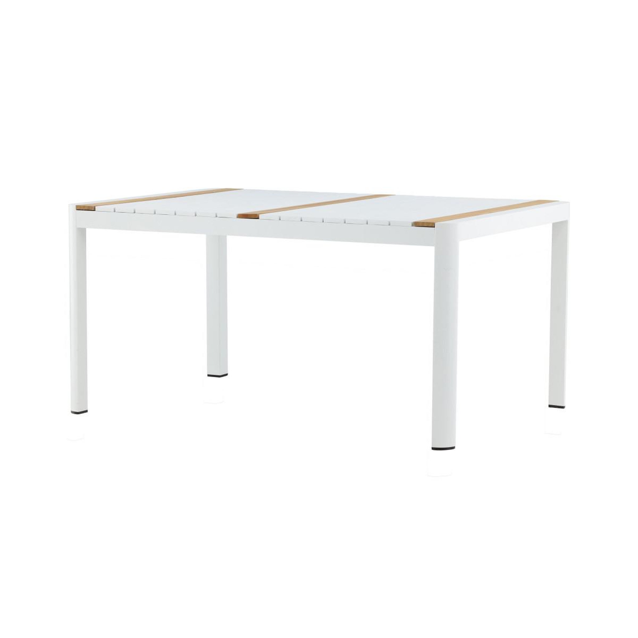 Voir la diapositive 5 : Paris Prix Table de jardin en teck  togo  150cm blanc