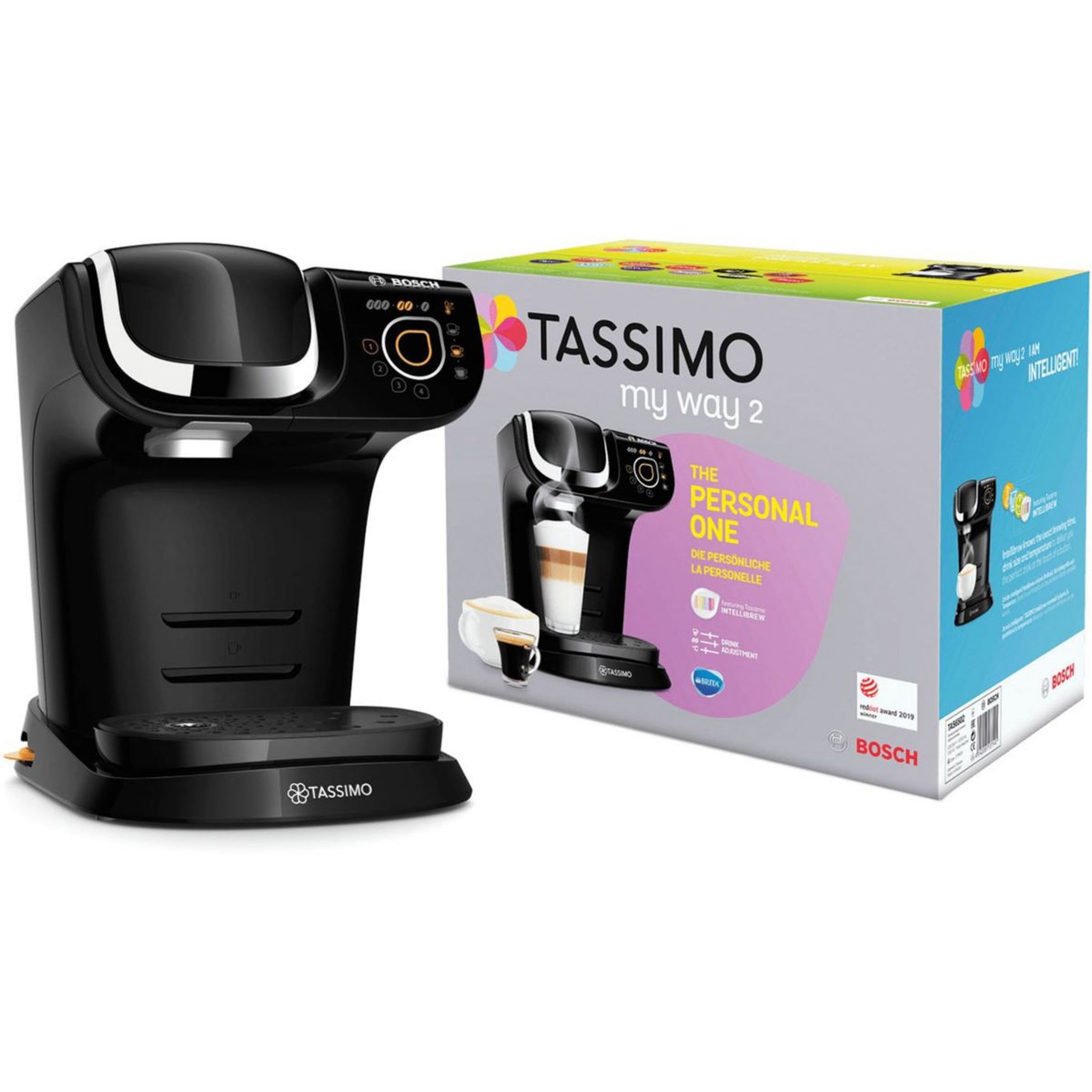 Voir la diapositive 4 : BOSCH Tassimo TASSIMO MY WAY TAS6502 - NOIR