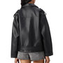 Voir la diapositive 2 : NOISY MAY Veste Oversize Noire Femme Noisy May Paulina