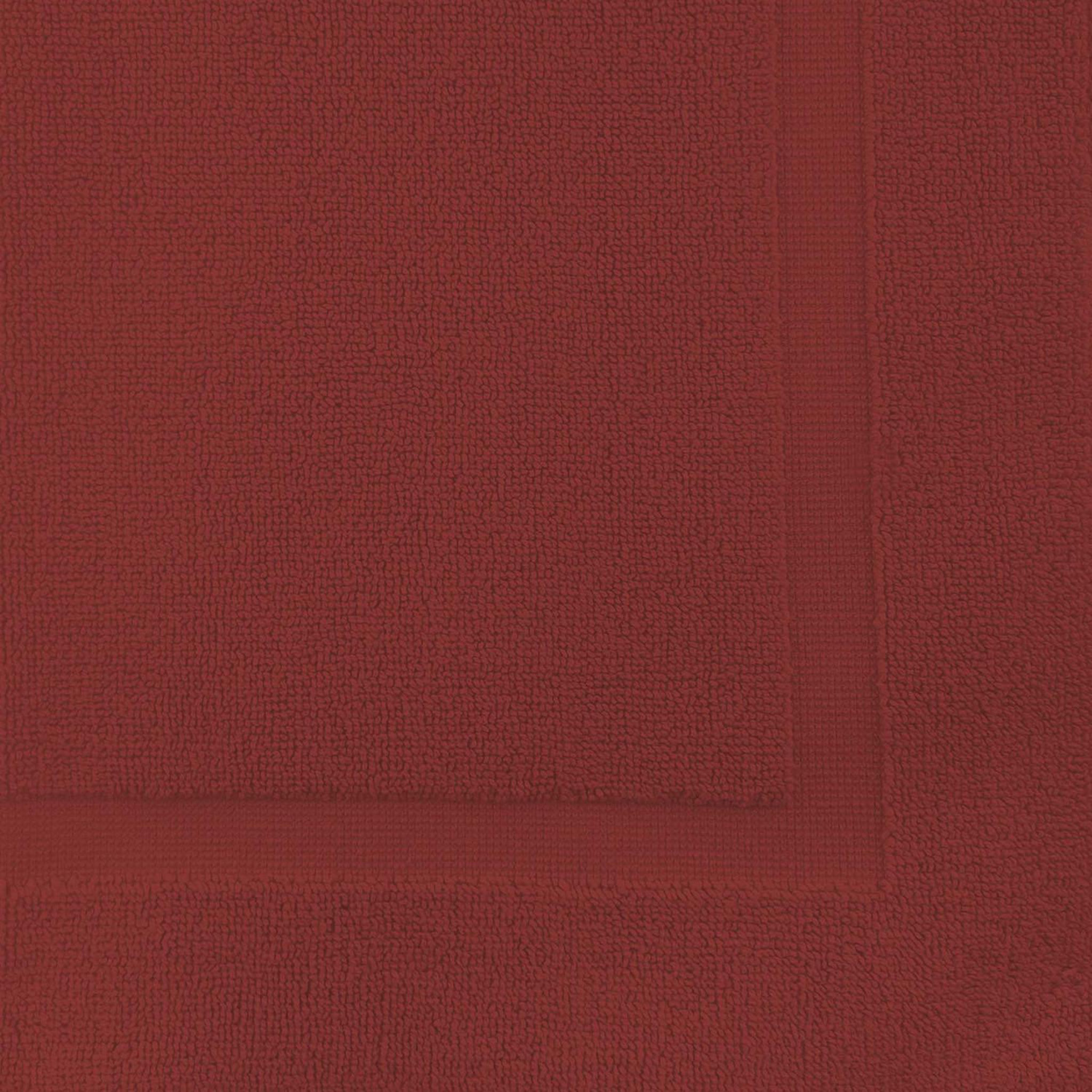 Voir la diapositive 2 : SOLEIL D'OCRE Tapis de bain en coton 800 gr/m2 50x80 cm lagune, par soleil d'ocre