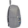 Voir la diapositive 3 : YOUNG'S ATTITUDE Sac à dos 1 compartiment gris clair TRENDY BORNE