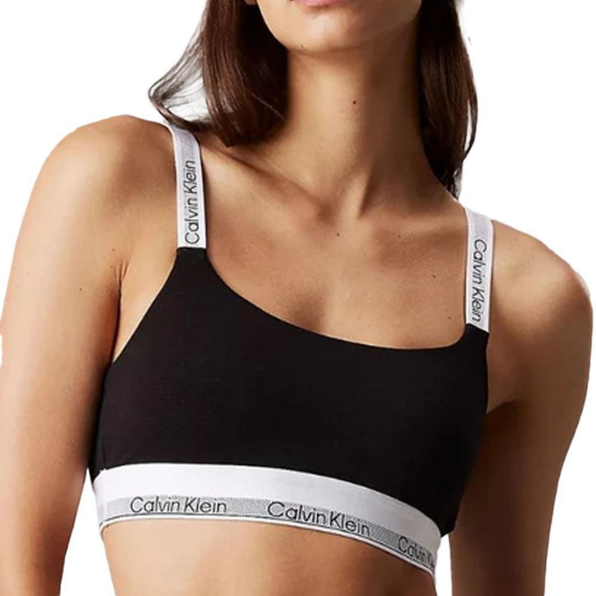 CALVIN KLEIN JEANS Brassière Noir Femme Calvin Klein Jeans Bralette