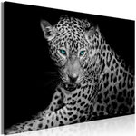 Paris Prix Tableau Imprimé  Leopard Portrait Wide. Coloris disponibles : Multicolore