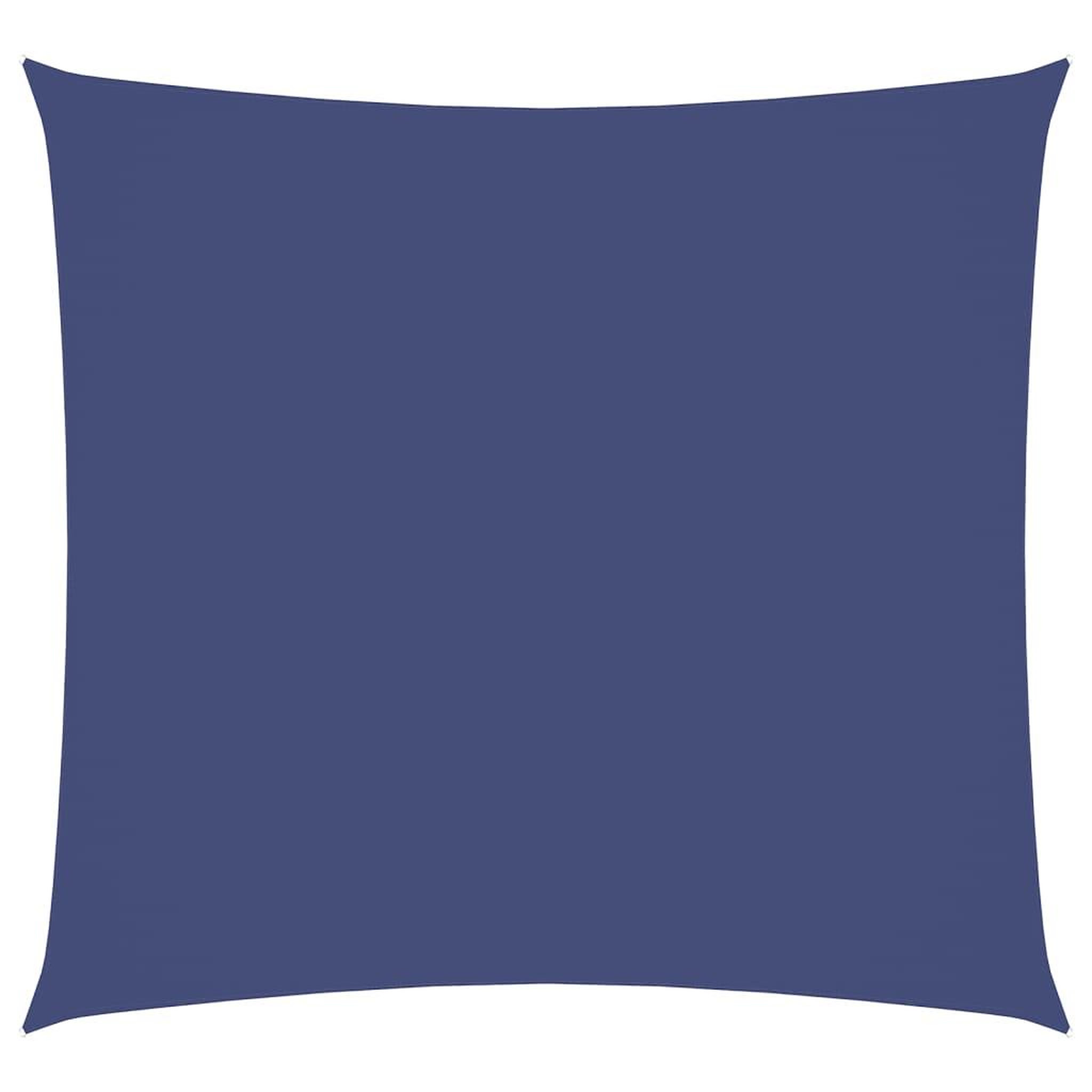 Voir la diapositive 2 : VIDAXL Voile de parasol tissu oxford carre 3,6x3,6 m bleu