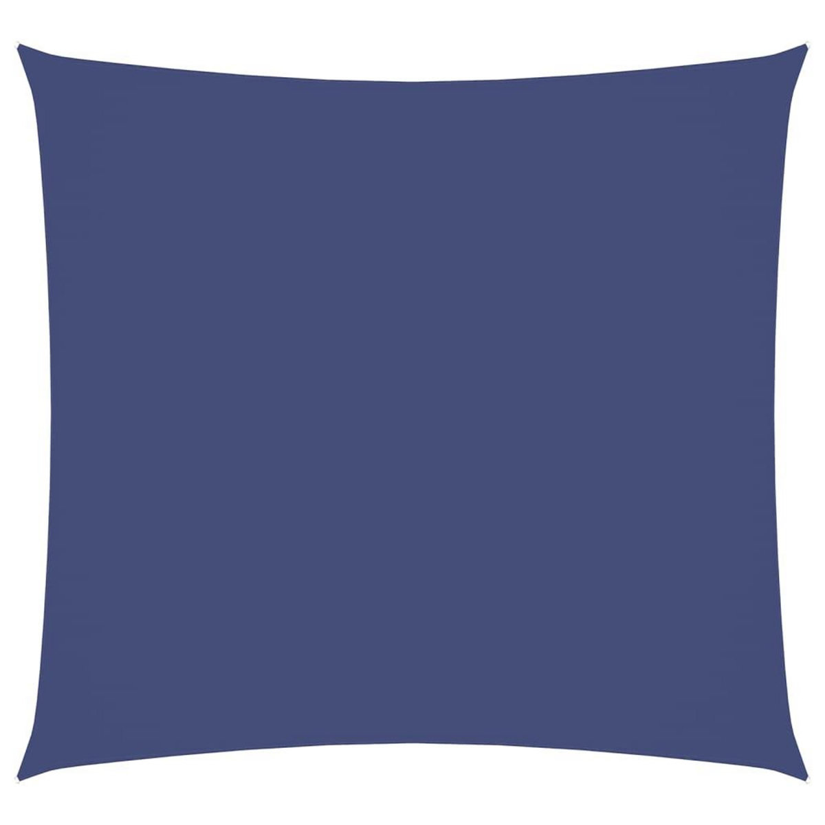 VIDAXL Voile de parasol tissu oxford carre 3,6x3,6 m bleu