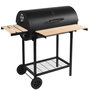 Voir la diapositive 2 : Robby Barbecue à charbon 76x33.5cm avec chariot - smoker one xl