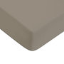 Voir la diapositive 1 : FUTURE HOME Drap housse en coton 57 fils uni bonnet 25cm