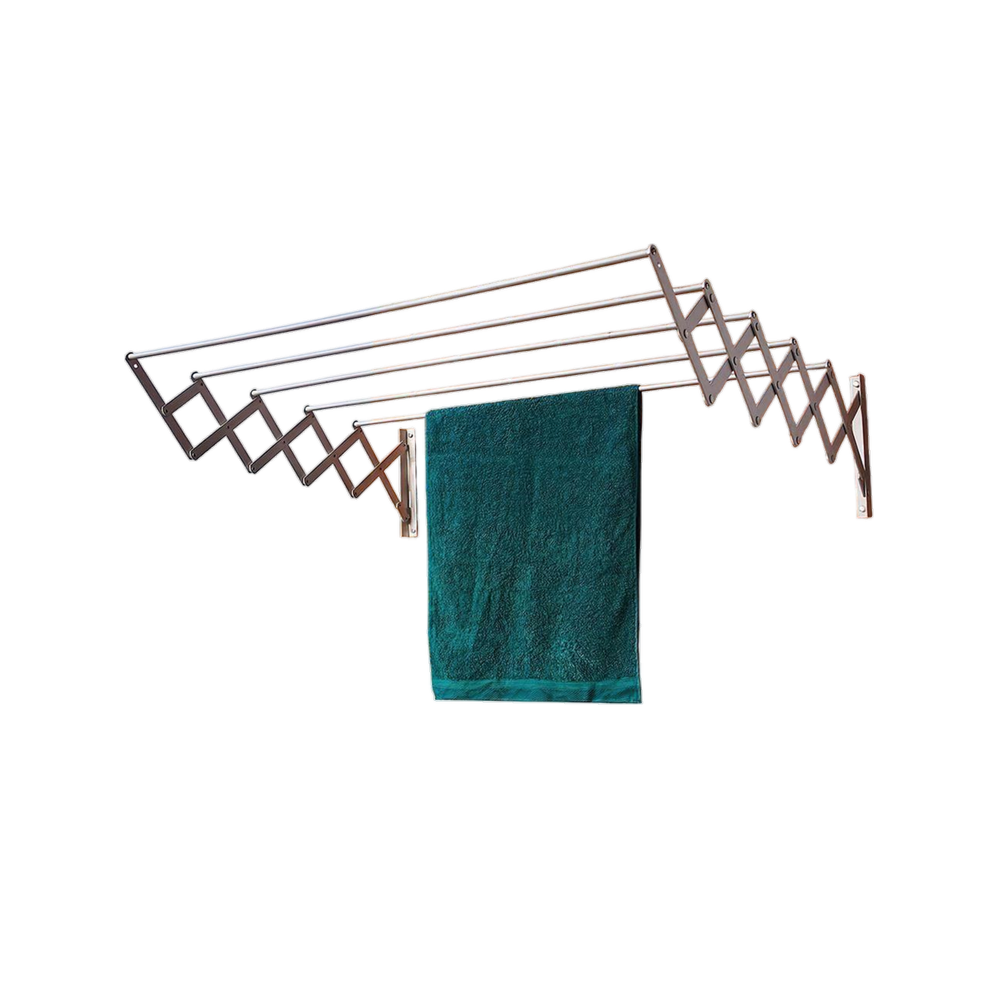Voir la diapositive 2 : Oryon Etendoir à linge oryx 05160330 aluminium 1.40 mètres