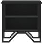Voir la diapositive 5 : VIDAXL Tables de chevet 2 pcs noir 40x30x40 cm bois d'ingenierie