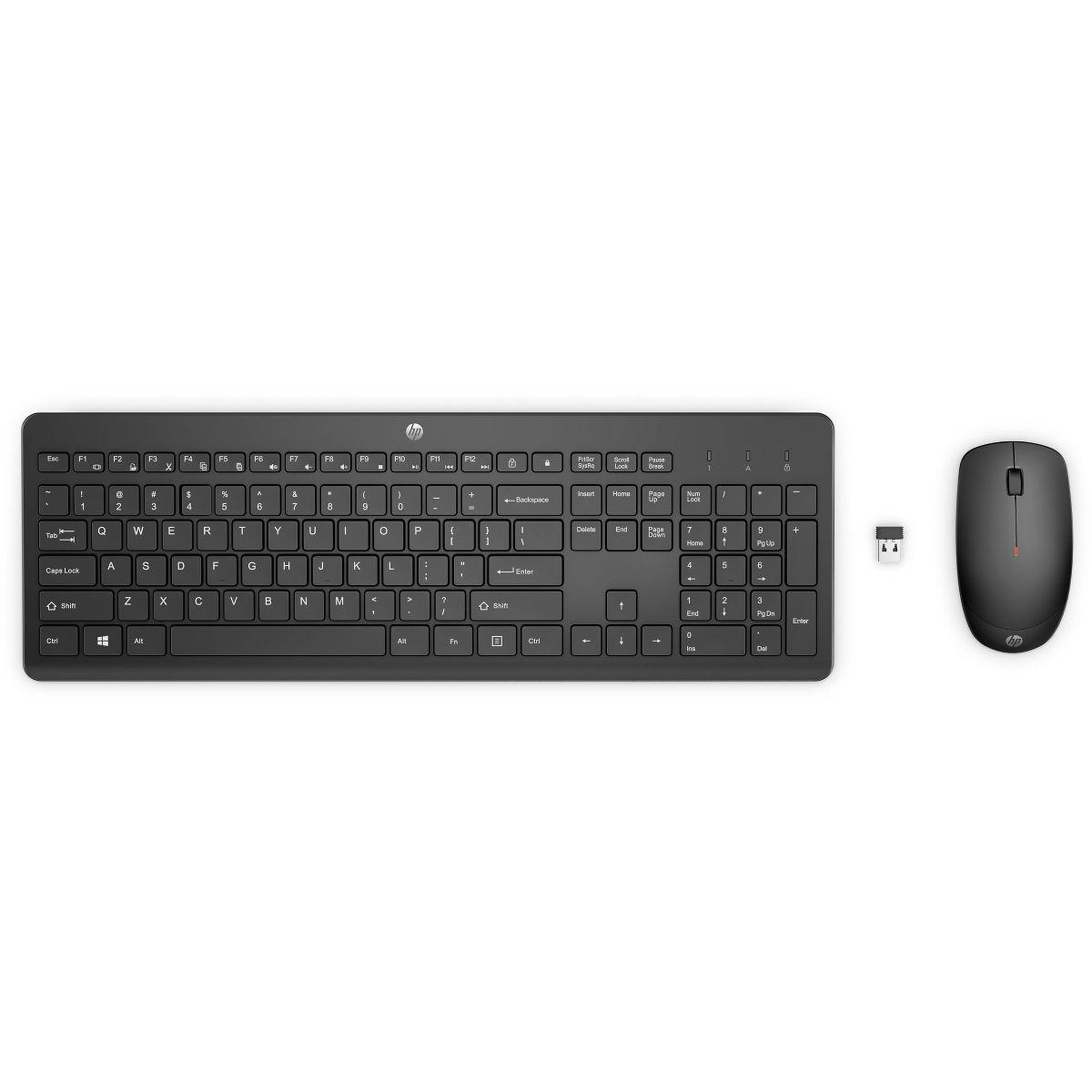 Voir la diapositive 1 : HP Clavier + Souris 230 sans fil