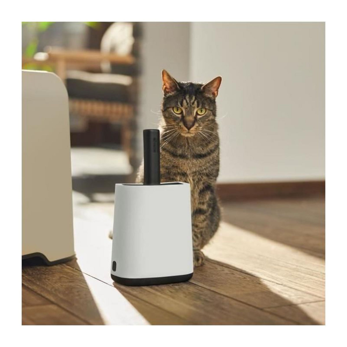 ROTHO Pelle Litiere avec support ROTHO MYPET BIALA - Blanc de Gui