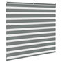 Voir la diapositive 4 : VIDAXL Store zebre gris fonce largeur du tissu 160,9 cm polyester
