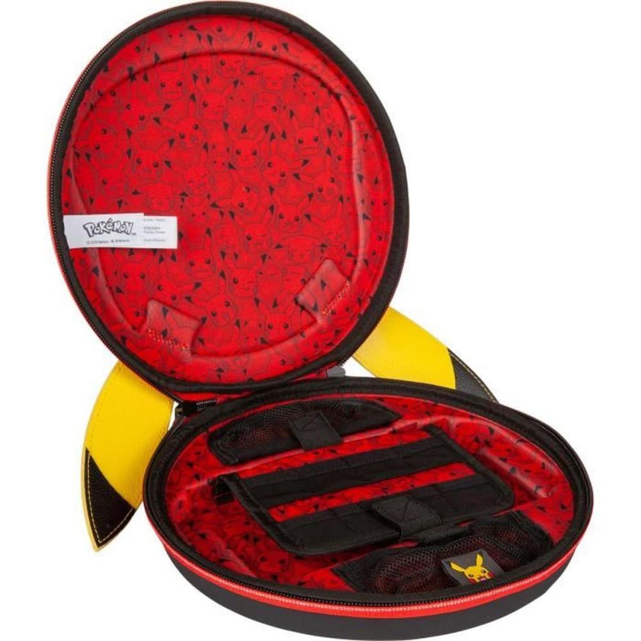 Voir la diapositive 2 : POWER A Housse de protection Nintendo Switch Pikachu jaune avec intérieur rouge