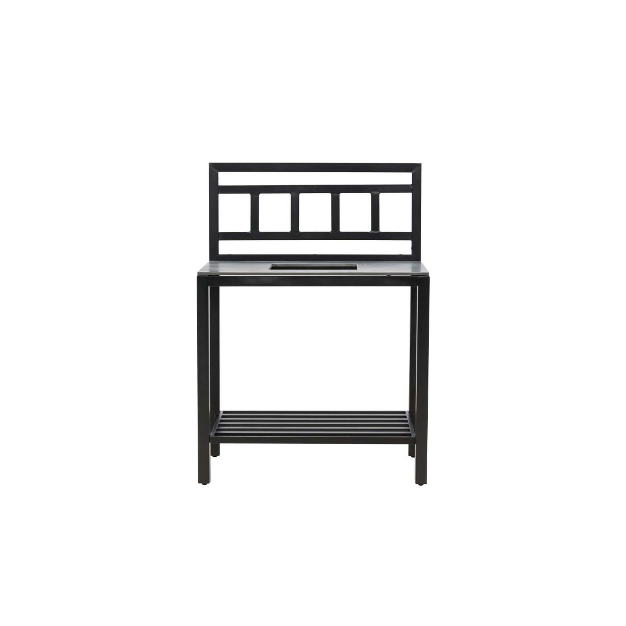Voir la diapositive 4 : Paris Prix Meuble cuisine d'extérieur emplacement  alicante  128cm noir