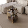 Voir la diapositive 2 : Habitat et Jardin Table basse en bois  Oalla  70 x 70 x 45 cm - Noyer