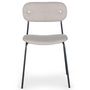 Voir la diapositive 4 : Paris Prix Lot de 4 Chaises Design  Tyler  80cm Beige