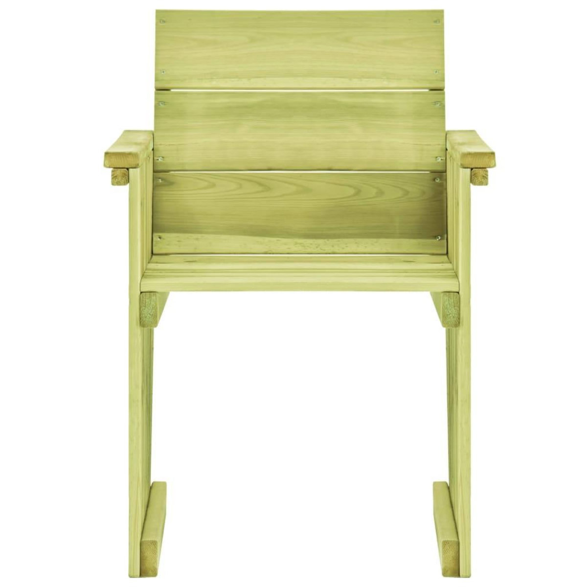 VIDAXL Chaise de jardin Bois de pin impregne