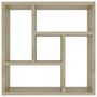 Voir la diapositive 4 : VIDAXL Etagere murale Chene sonoma 45,1x16x45,1 cm Bois d'ingenierie