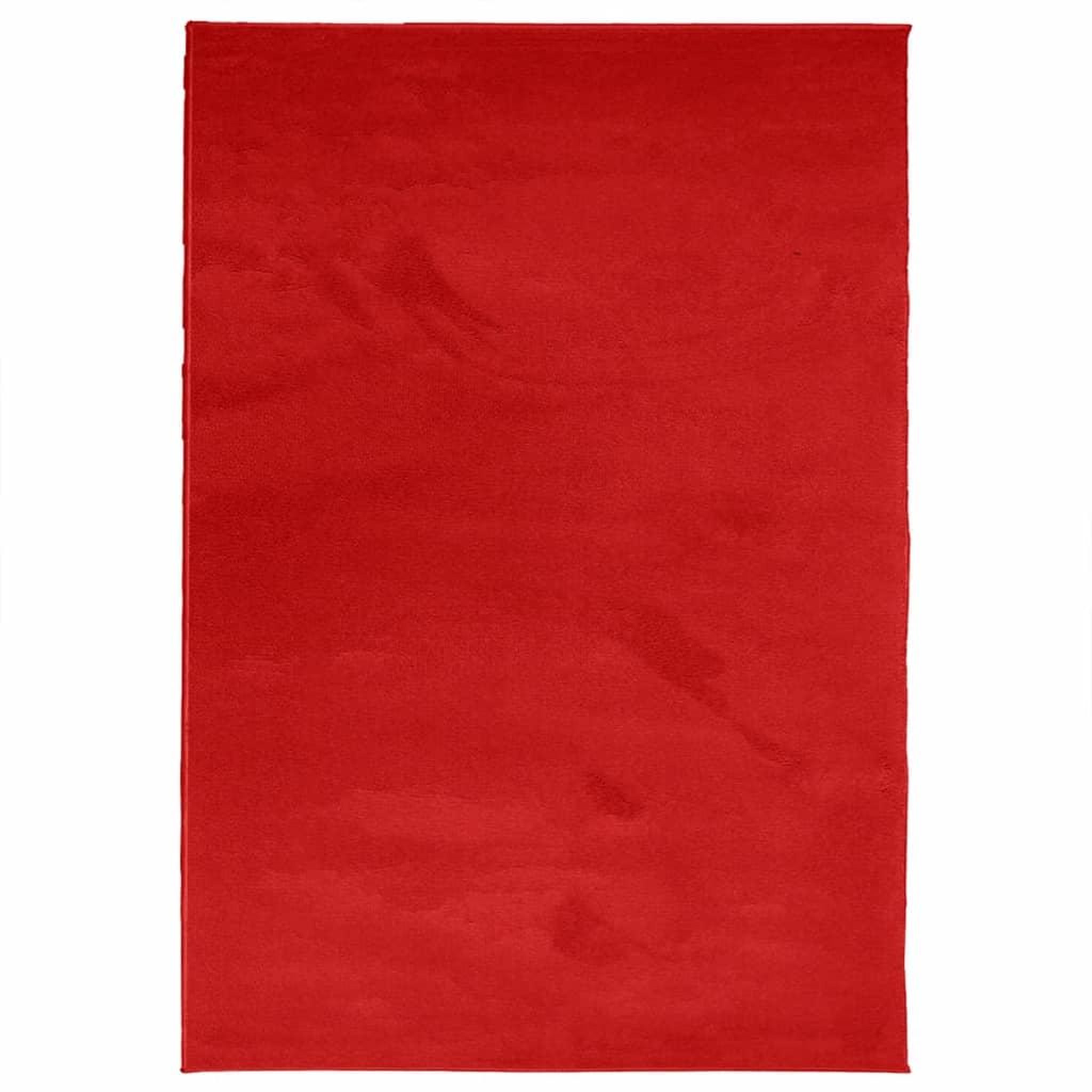 Voir la diapositive 2 : VIDAXL Tapis OVIEDO a poils courts rouge 200x280 cm