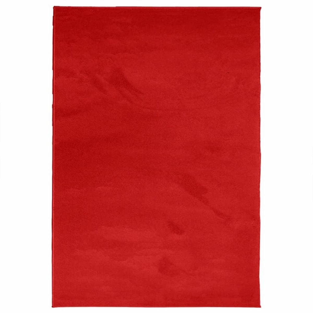 VIDAXL Tapis OVIEDO a poils courts rouge 200x280 cm