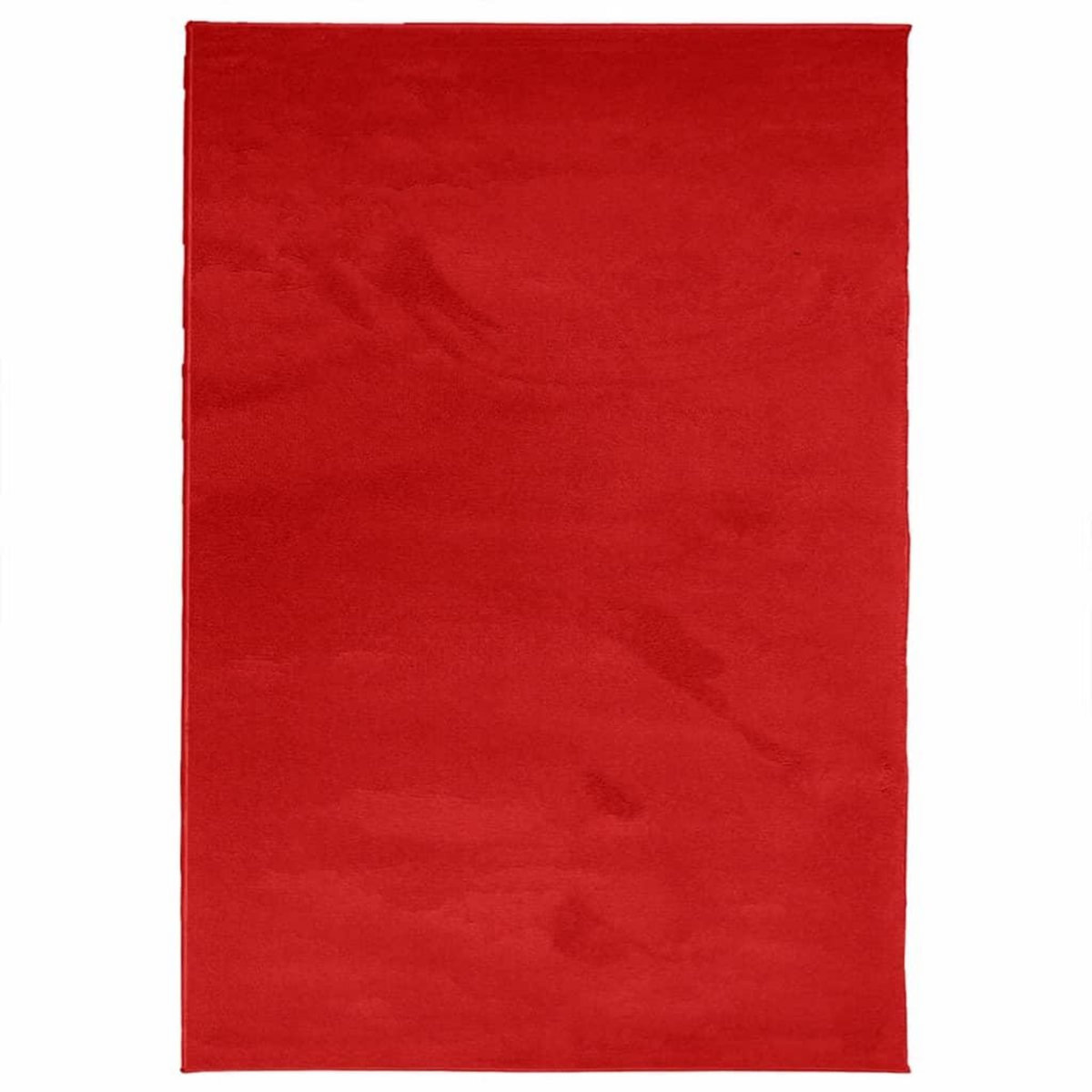 VIDAXL Tapis OVIEDO a poils courts rouge 200x280 cm