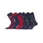 Voir la diapositive 1 : SERGE BLANCO Lot de 6 Paires de Chaussettes de ville coton homme