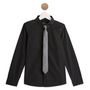 Voir la diapositive 1 : IN EXTENSO Chemise manches longues + cravate garçon