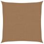 Voir la diapositive 2 : VIDAXL Voile d'ombrage 160 g/m^2 Taupe 3x3 m PEHD