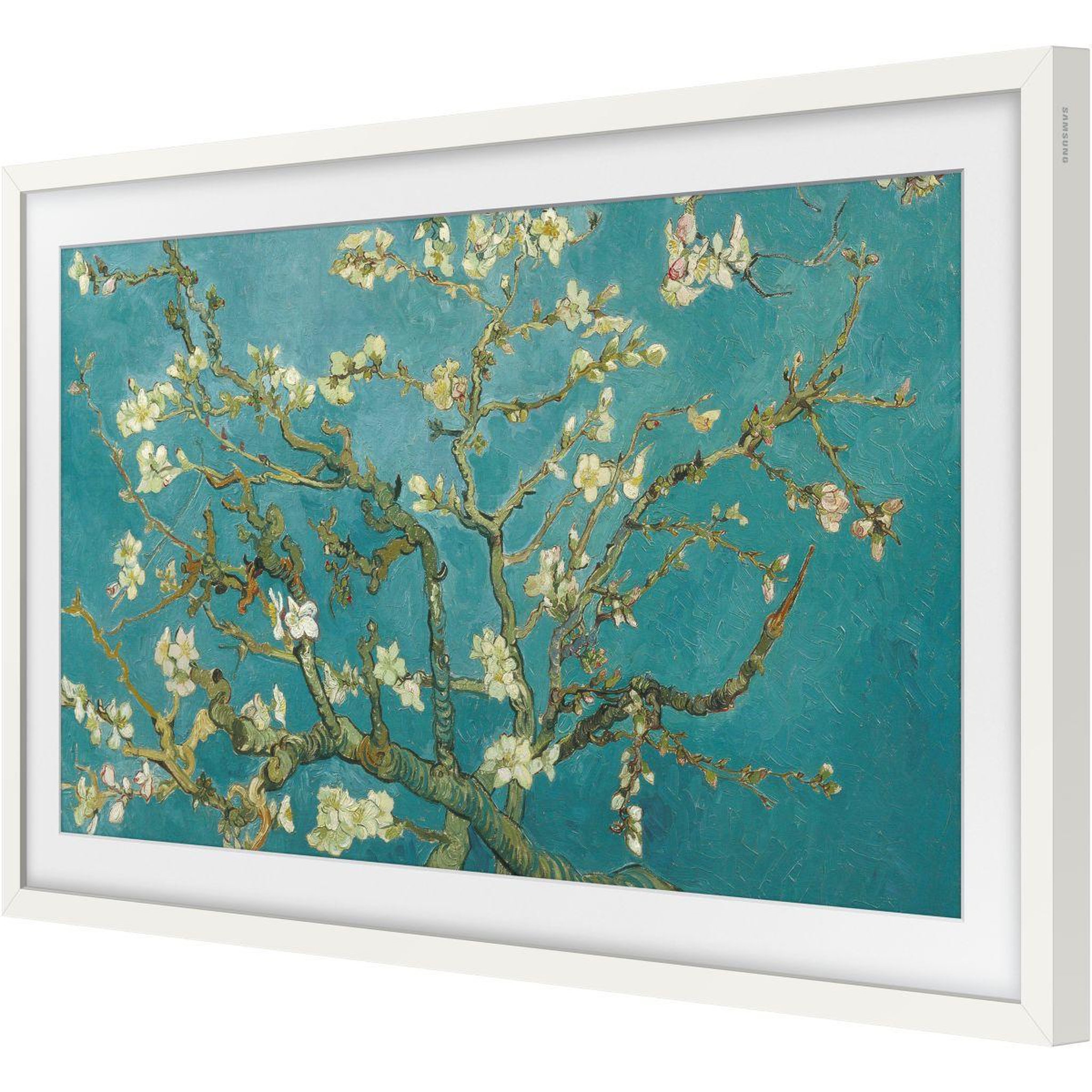 Voir la diapositive 3 : Samsung Cadre the frame 50'' blanc moderne