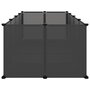 Voir la diapositive 4 : VIDAXL Cage pour petits animaux Noir 144x74x46,5 cm PP et Acier