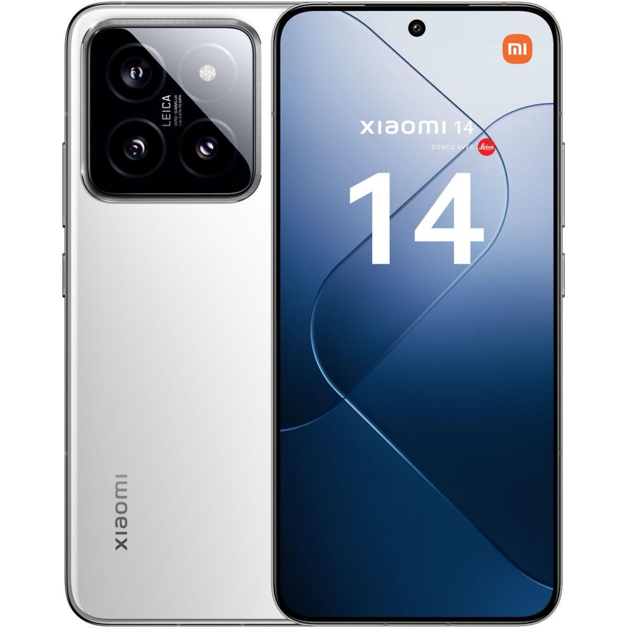 Voir la diapositive 1 : XIAOMI Smartphone 14 concu avec Leica Blanc 512Go