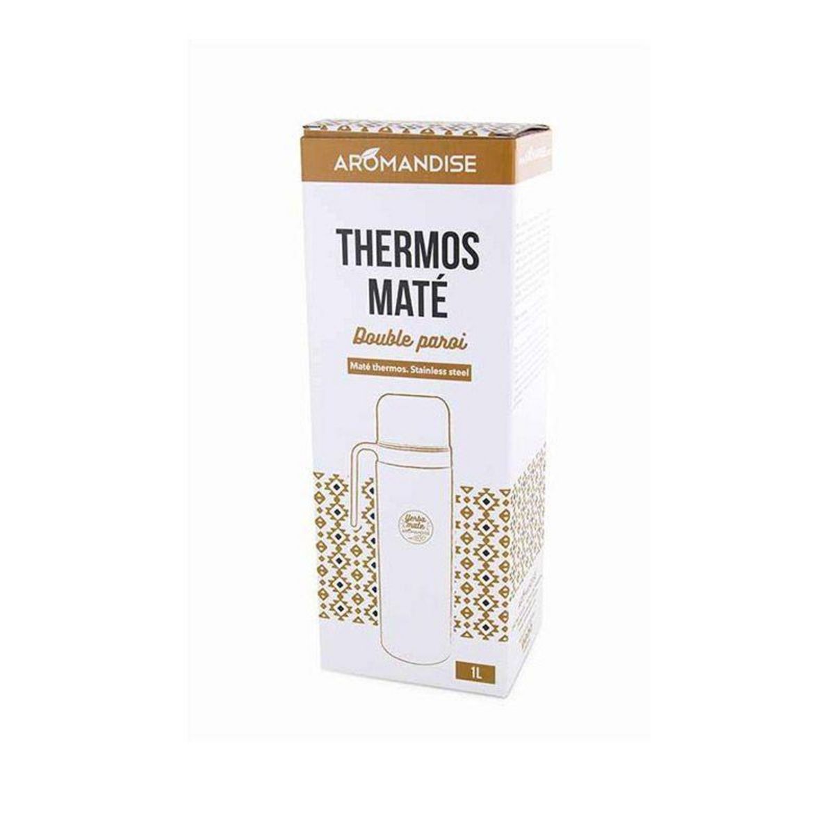 Aromandise Thermos maté avec bec verseur précision - 1L
