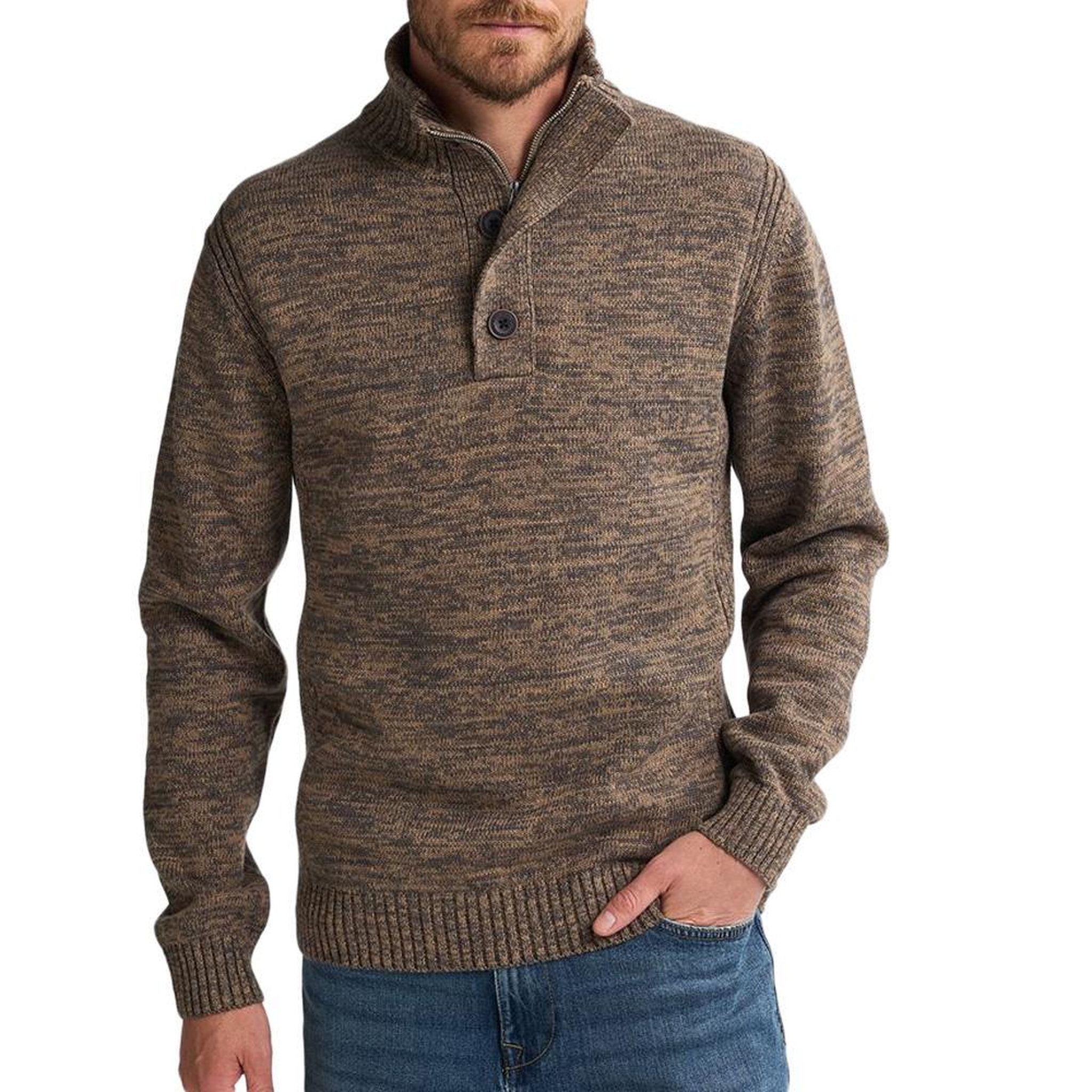 Petrol Industries Pull Marron Homme Petrol Industries Knitwear. Coloris disponibles : Marron