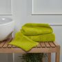 Voir la diapositive 4 : Sensei Maison Ensemble de bain 3 pièces (1 drap de bain + 1 serviette de toilette + 1 gant) LUXURY