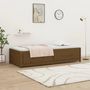 Voir la diapositive 4 : VIDAXL Lit de jour sans matelas marron miel 80x200 cm bois pin massif