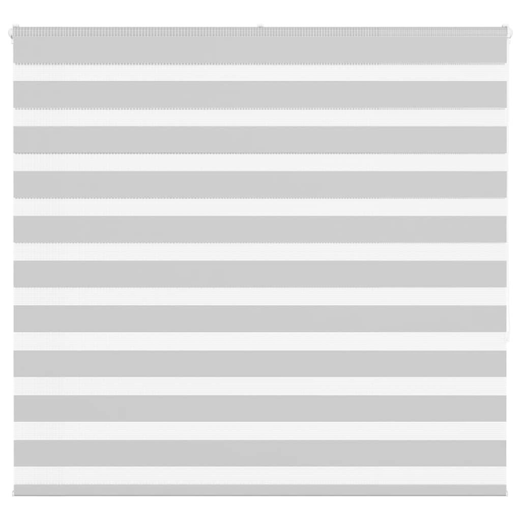 VIDAXL Store zebre gris clair largeur du tissu 155,9 cm polyester