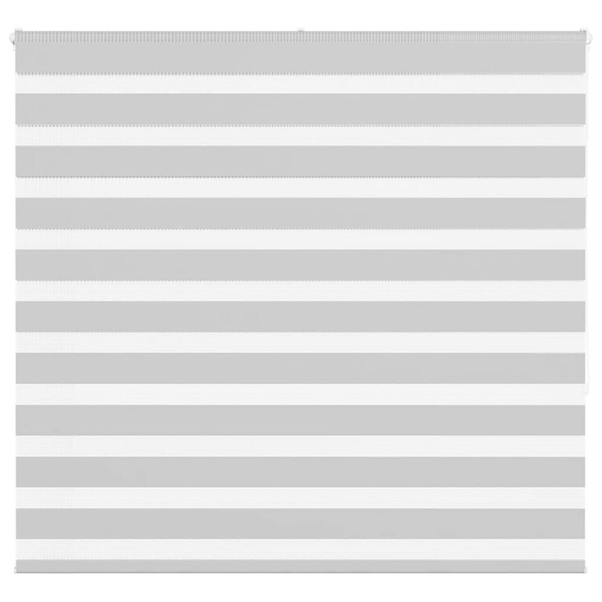 VIDAXL Store zebre gris clair largeur du tissu 155,9 cm polyester